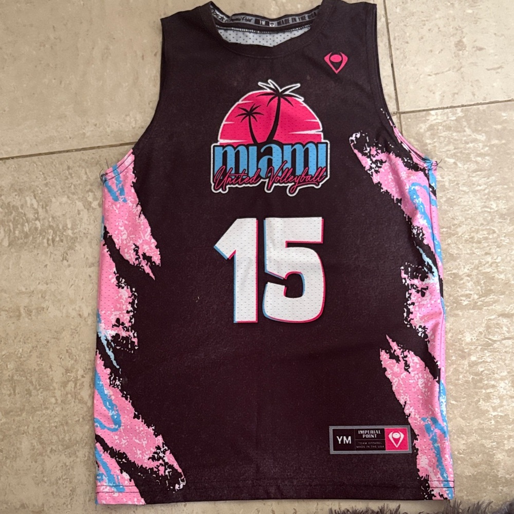 Miami Volleyball Sleeveless Jersey